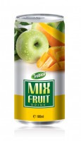 180ml Mix fruit drink alu can